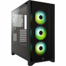 Corsair iCUE 4000X RGB Tempered Glass Mid-Tower ATX Casing